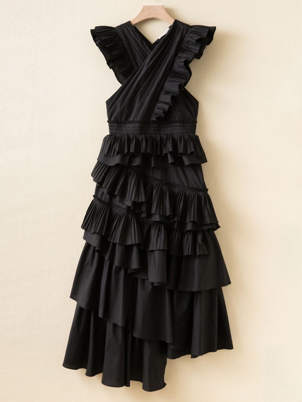Ulla Johnson Aurore Dress in Noir - Picture 4 of 9